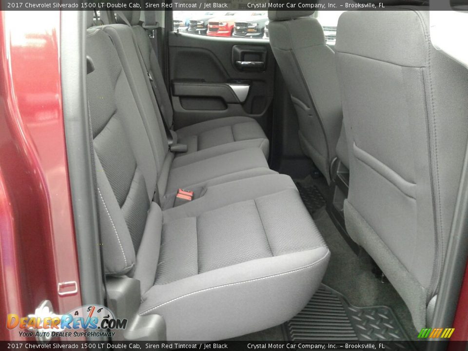 2017 Chevrolet Silverado 1500 LT Double Cab Siren Red Tintcoat / Jet Black Photo #11