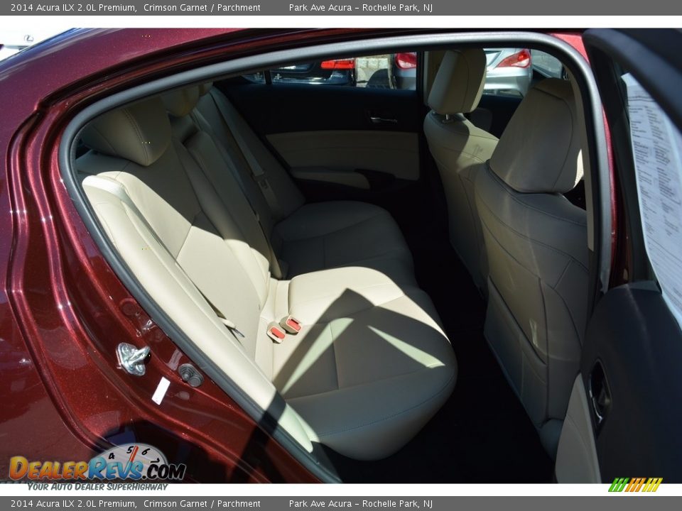 2014 Acura ILX 2.0L Premium Crimson Garnet / Parchment Photo #26