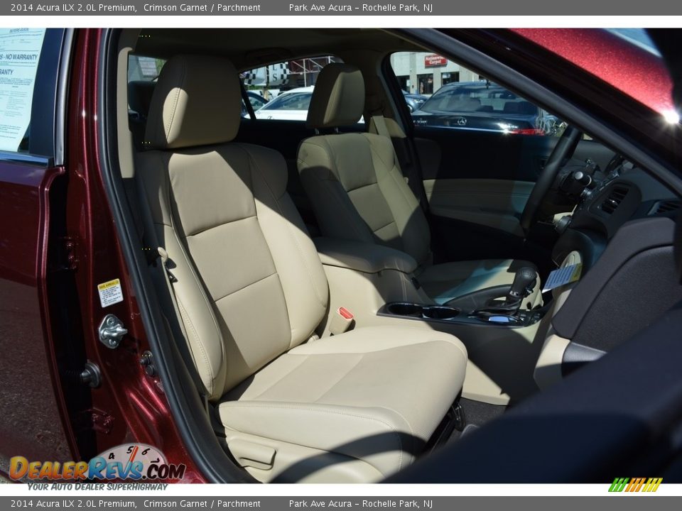 2014 Acura ILX 2.0L Premium Crimson Garnet / Parchment Photo #30