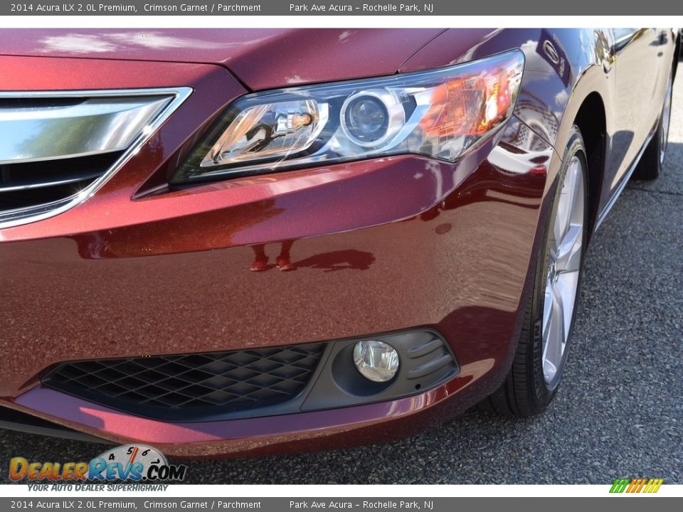2014 Acura ILX 2.0L Premium Crimson Garnet / Parchment Photo #32