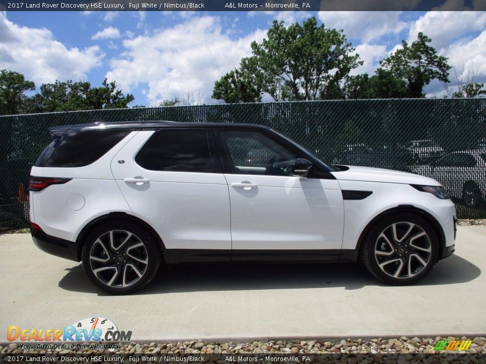 Fuji White 2017 Land Rover Discovery HSE Luxury Photo #2