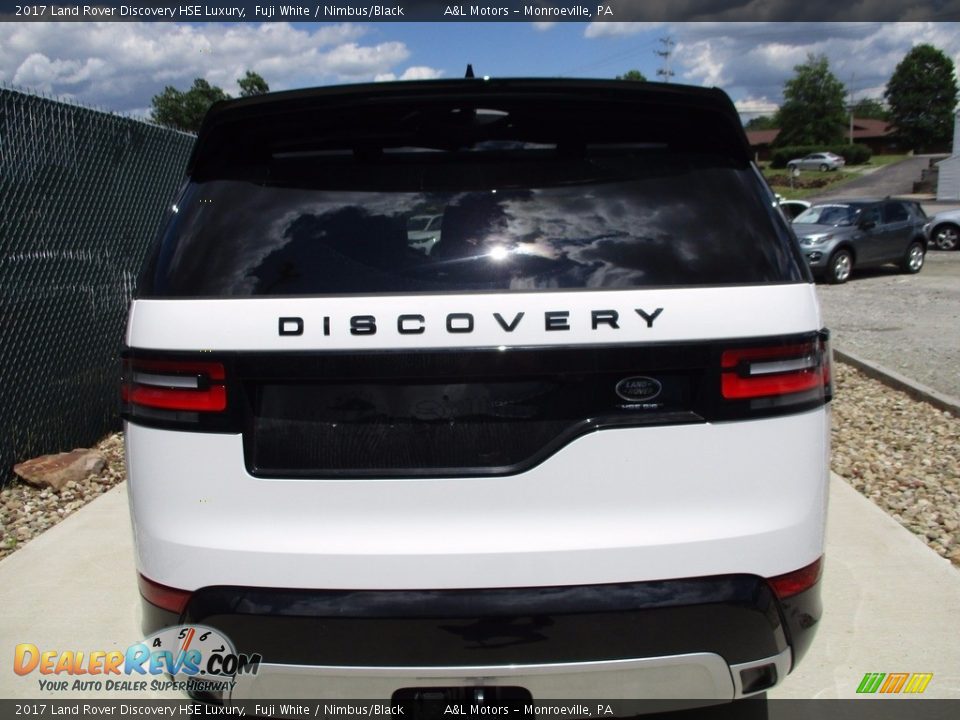 2017 Land Rover Discovery HSE Luxury Fuji White / Nimbus/Black Photo #5