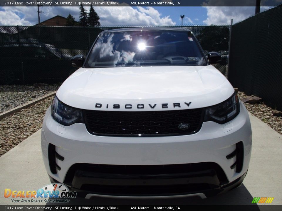 2017 Land Rover Discovery HSE Luxury Fuji White / Nimbus/Black Photo #7