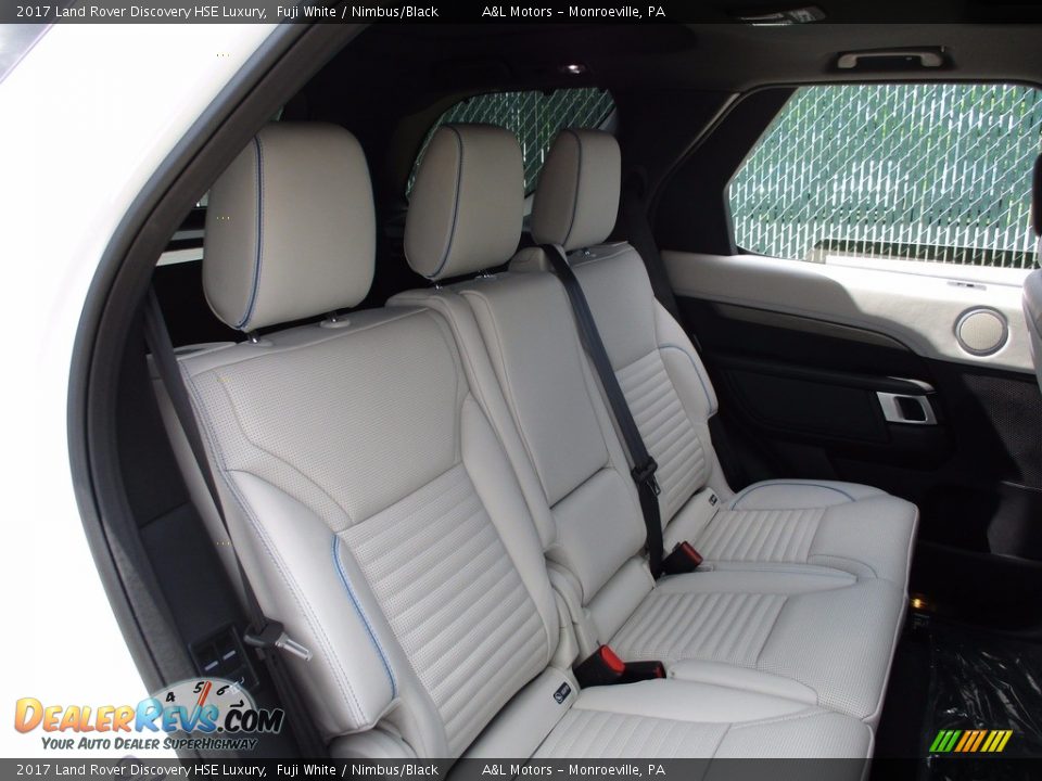 Rear Seat of 2017 Land Rover Discovery HSE Luxury Photo #12