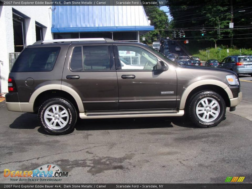 2007 Ford Explorer Eddie Bauer 4x4 Dark Stone Metallic / Camel Photo #4