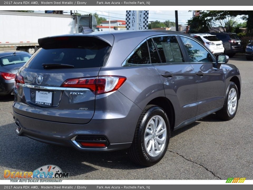 2017 Acura RDX AWD Modern Steel Metallic / Ebony Photo #3