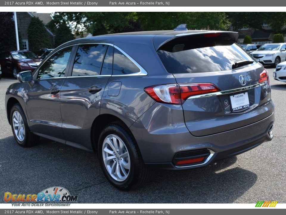 2017 Acura RDX AWD Modern Steel Metallic / Ebony Photo #5