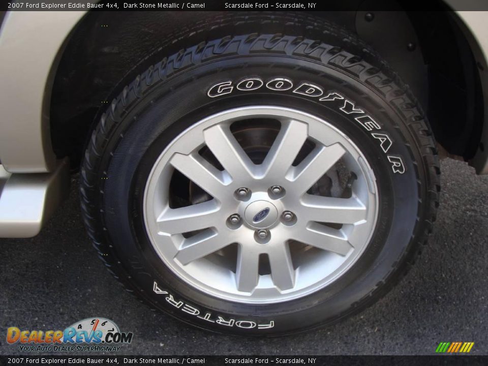 2007 Ford Explorer Eddie Bauer 4x4 Dark Stone Metallic / Camel Photo #8