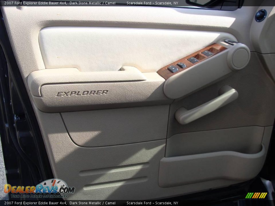 2007 Ford Explorer Eddie Bauer 4x4 Dark Stone Metallic / Camel Photo #11