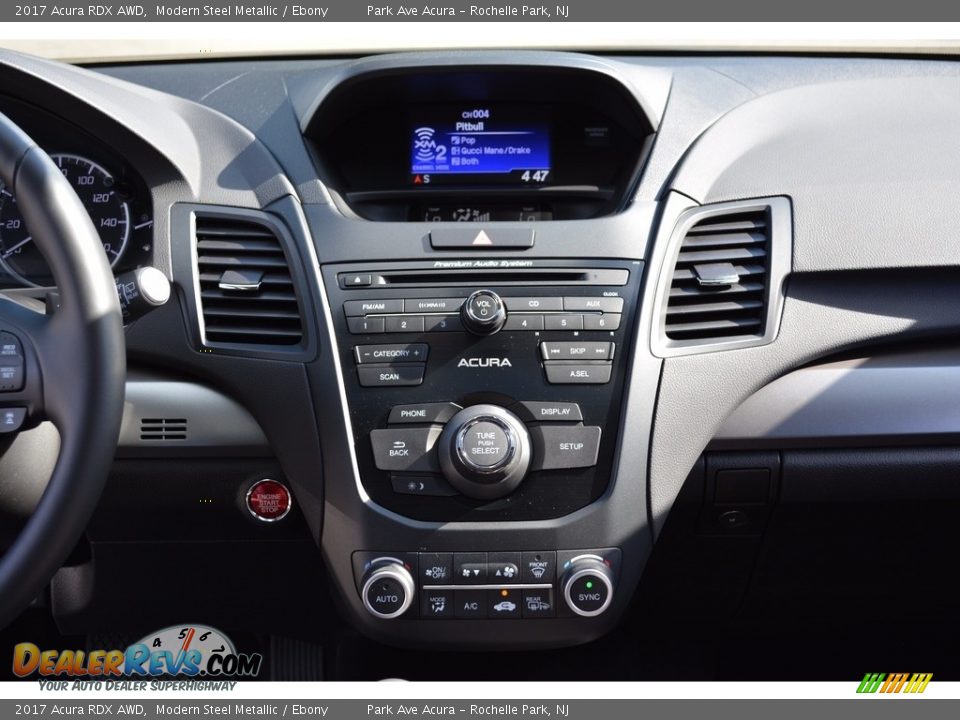 2017 Acura RDX AWD Modern Steel Metallic / Ebony Photo #16