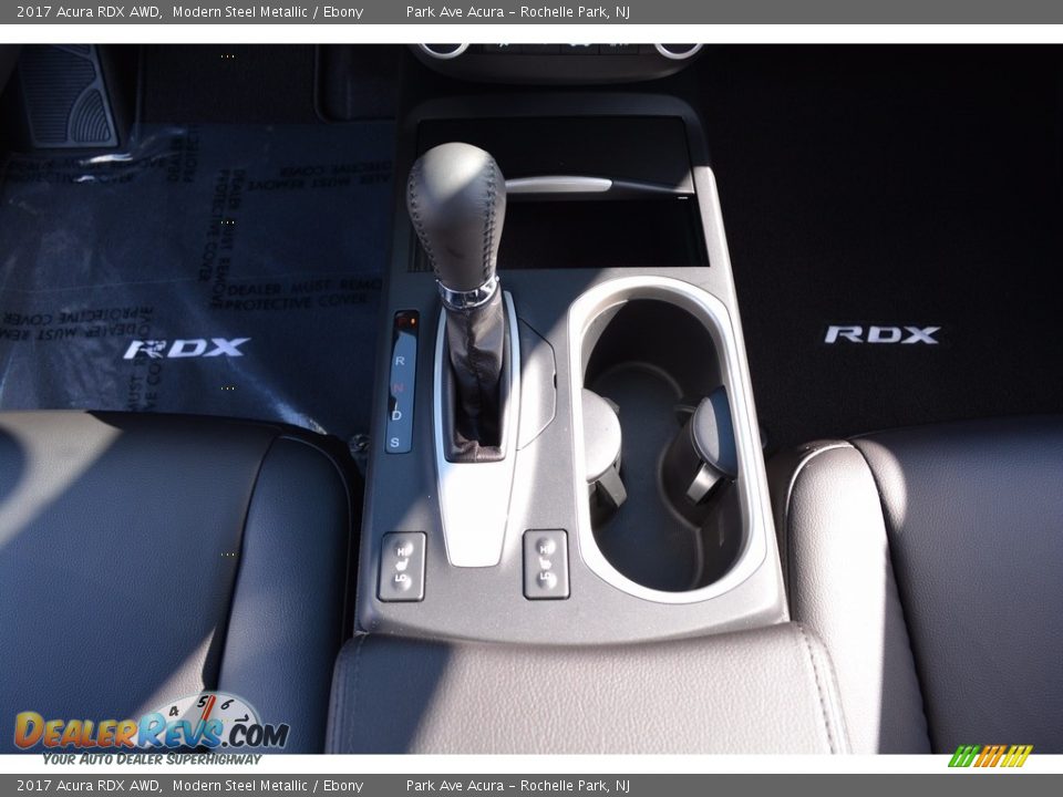 2017 Acura RDX AWD Modern Steel Metallic / Ebony Photo #17