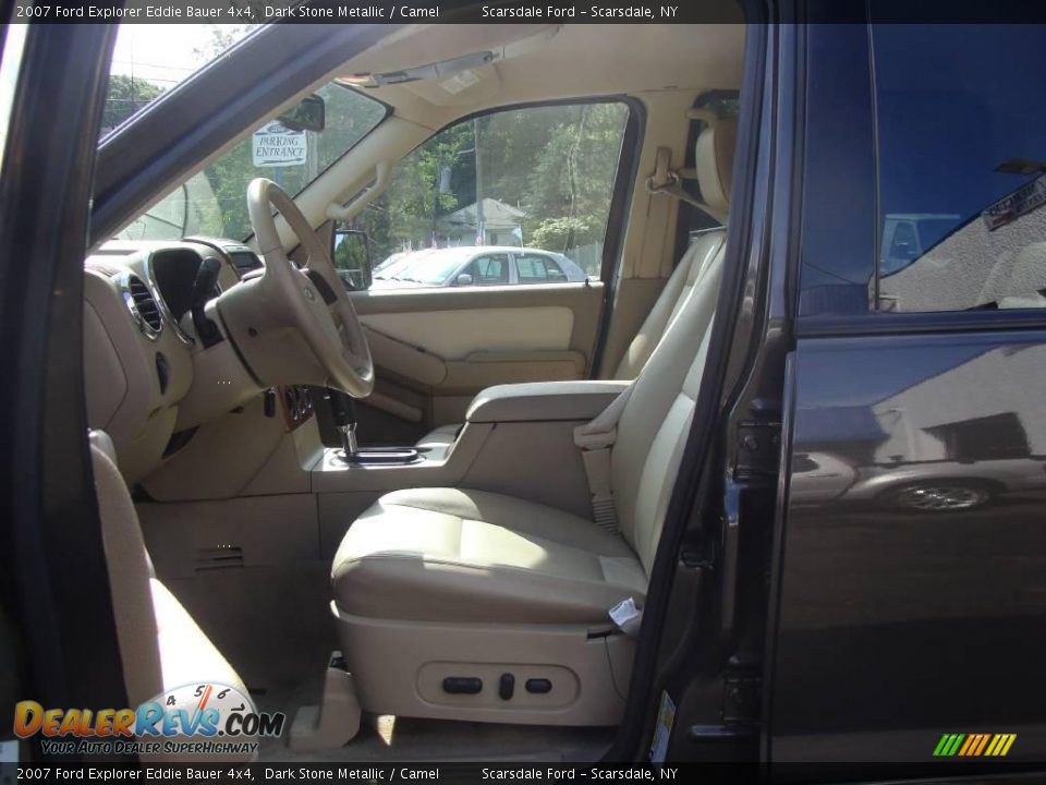 2007 Ford Explorer Eddie Bauer 4x4 Dark Stone Metallic / Camel Photo #12