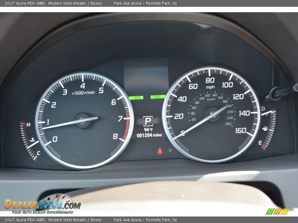 2017 Acura RDX AWD Modern Steel Metallic / Ebony Photo #21