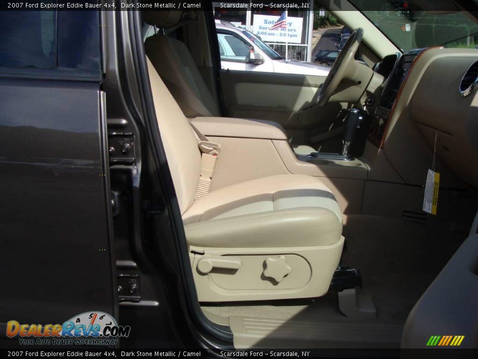 2007 Ford Explorer Eddie Bauer 4x4 Dark Stone Metallic / Camel Photo #14
