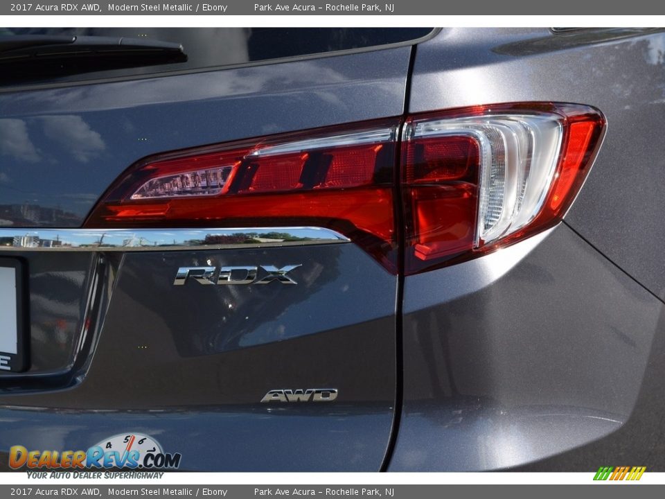 2017 Acura RDX AWD Modern Steel Metallic / Ebony Photo #24
