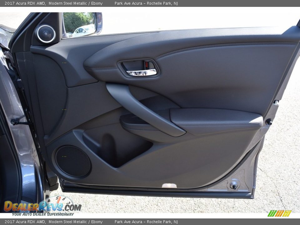 2017 Acura RDX AWD Modern Steel Metallic / Ebony Photo #27