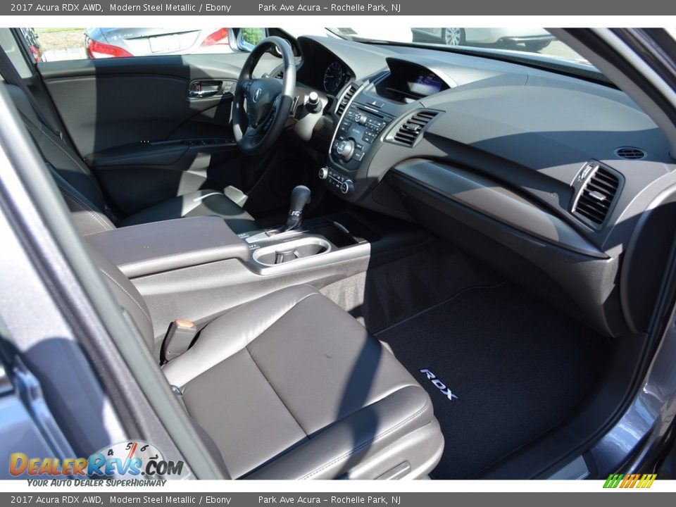 2017 Acura RDX AWD Modern Steel Metallic / Ebony Photo #28