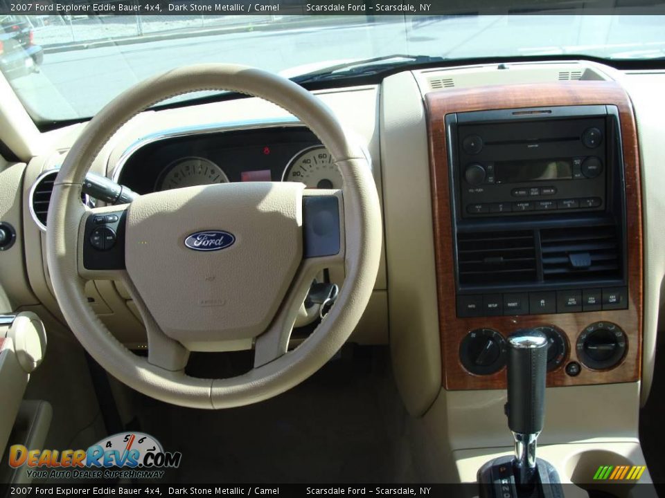 2007 Ford Explorer Eddie Bauer 4x4 Dark Stone Metallic / Camel Photo #17