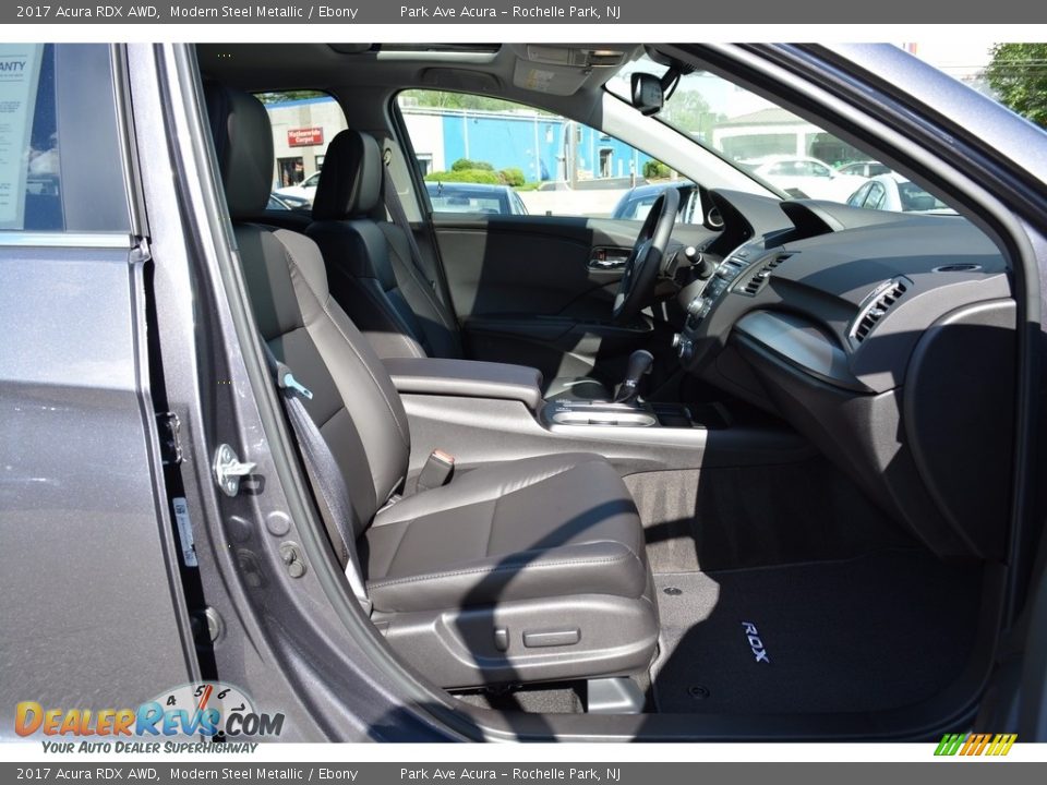 2017 Acura RDX AWD Modern Steel Metallic / Ebony Photo #29