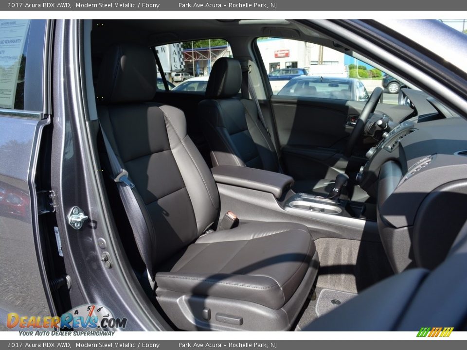 2017 Acura RDX AWD Modern Steel Metallic / Ebony Photo #30