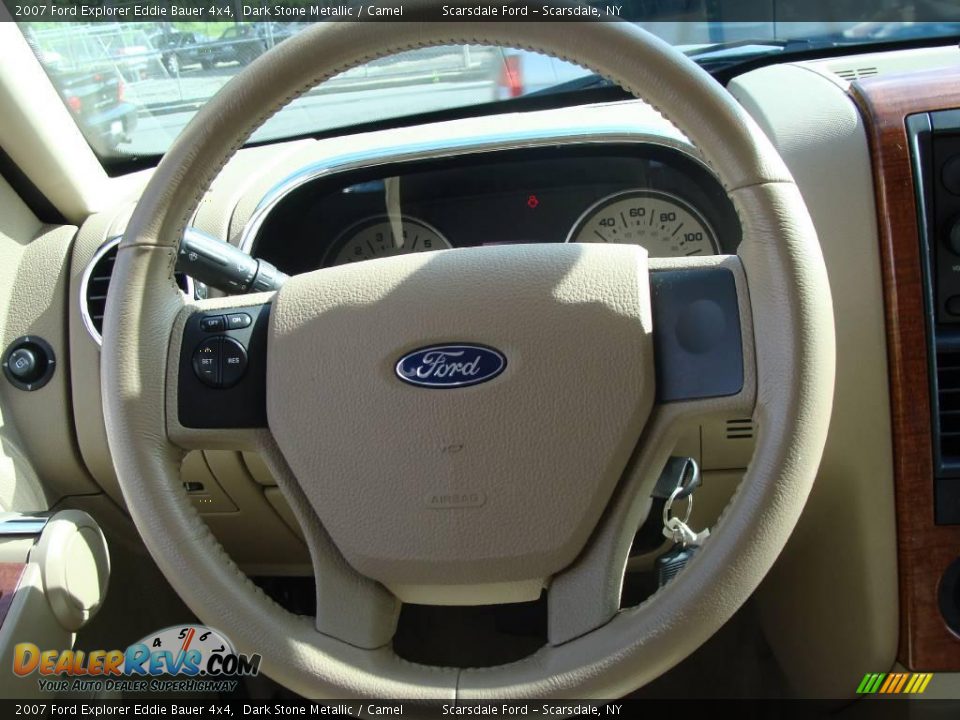 2007 Ford Explorer Eddie Bauer 4x4 Dark Stone Metallic / Camel Photo #18