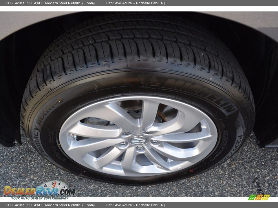 2017 Acura RDX AWD Modern Steel Metallic / Ebony Photo #34