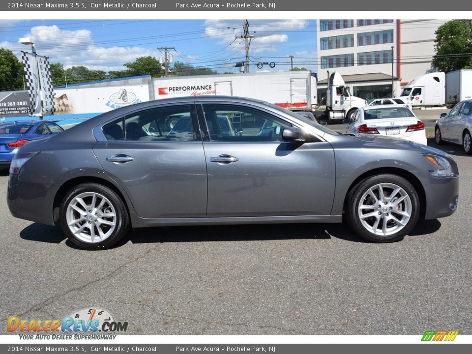 2014 Nissan Maxima 3.5 S Gun Metallic / Charcoal Photo #2