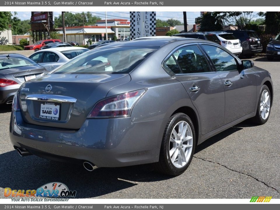 2014 Nissan Maxima 3.5 S Gun Metallic / Charcoal Photo #3