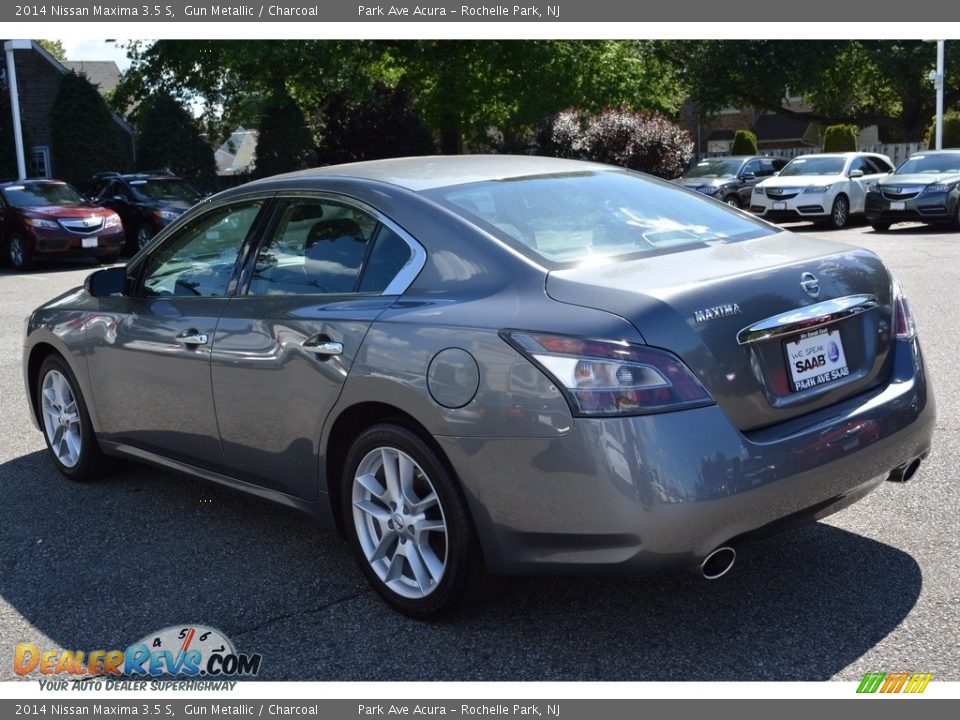 2014 Nissan Maxima 3.5 S Gun Metallic / Charcoal Photo #5