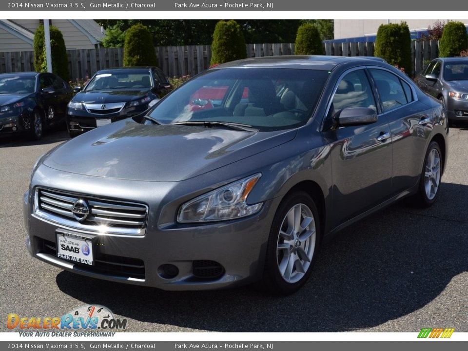 2014 Nissan Maxima 3.5 S Gun Metallic / Charcoal Photo #7