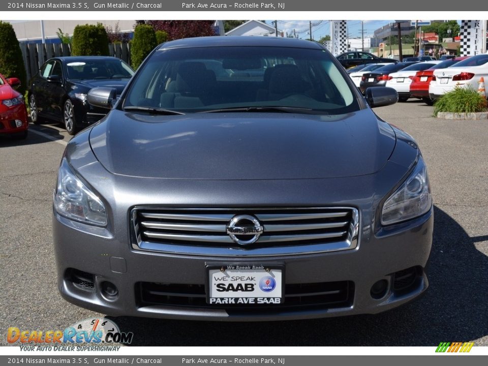 2014 Nissan Maxima 3.5 S Gun Metallic / Charcoal Photo #8