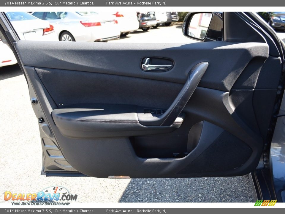 2014 Nissan Maxima 3.5 S Gun Metallic / Charcoal Photo #9