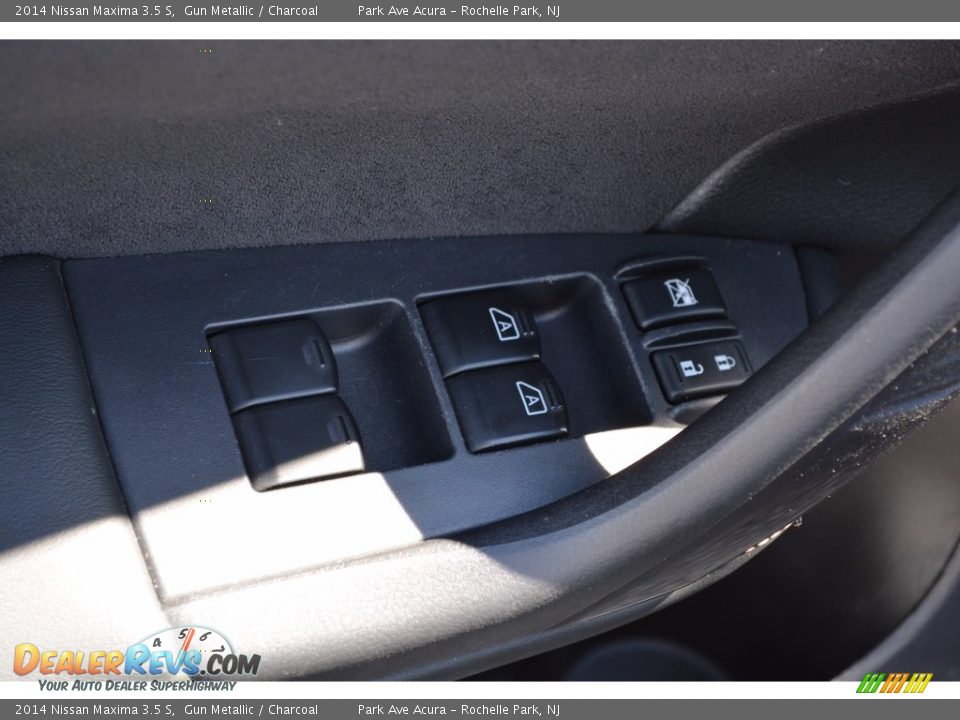 2014 Nissan Maxima 3.5 S Gun Metallic / Charcoal Photo #10