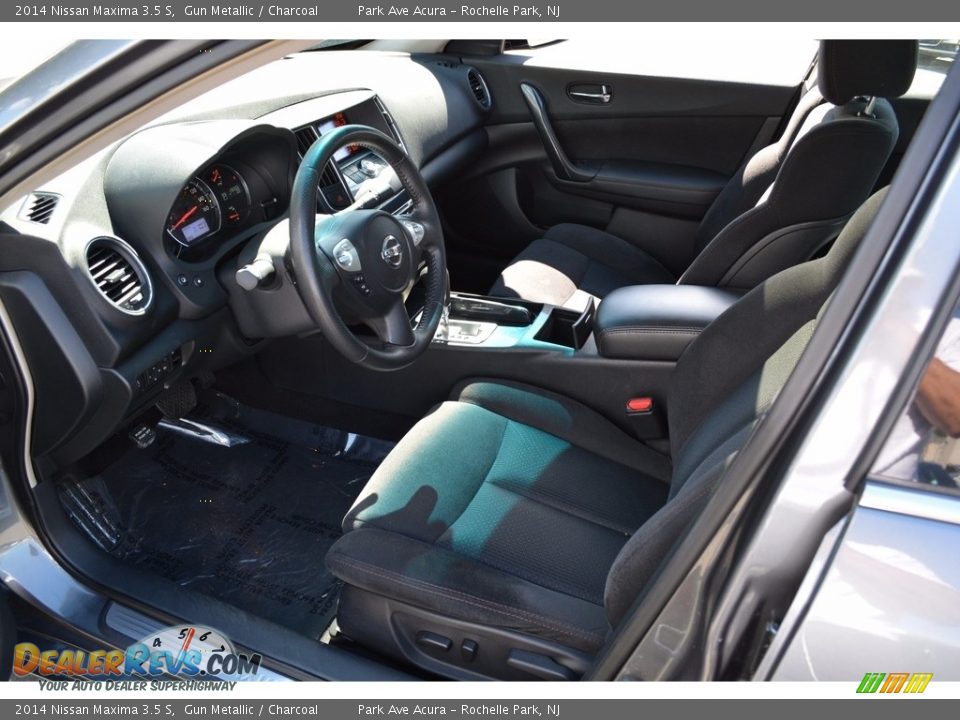 2014 Nissan Maxima 3.5 S Gun Metallic / Charcoal Photo #11