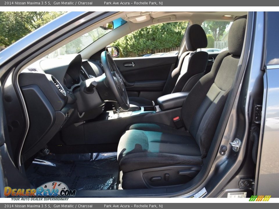2014 Nissan Maxima 3.5 S Gun Metallic / Charcoal Photo #12
