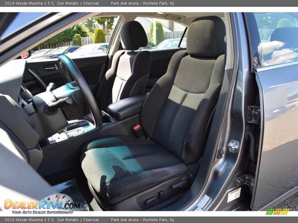 2014 Nissan Maxima 3.5 S Gun Metallic / Charcoal Photo #13
