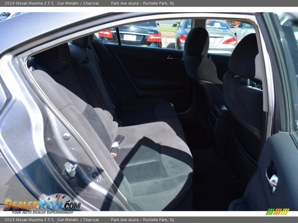 2014 Nissan Maxima 3.5 S Gun Metallic / Charcoal Photo #25