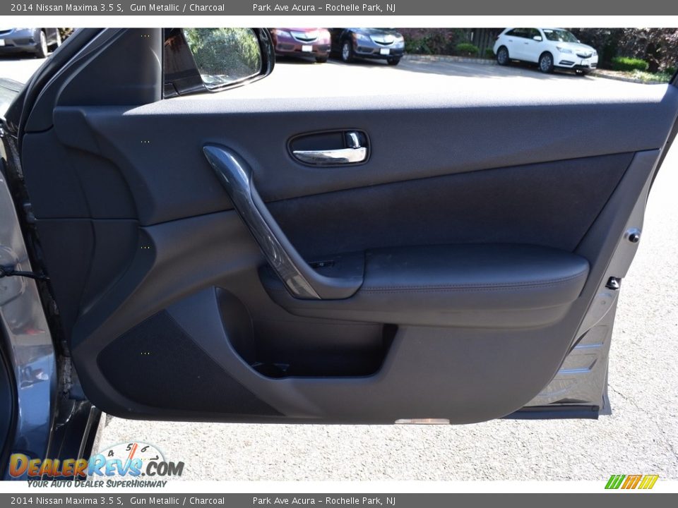 2014 Nissan Maxima 3.5 S Gun Metallic / Charcoal Photo #26