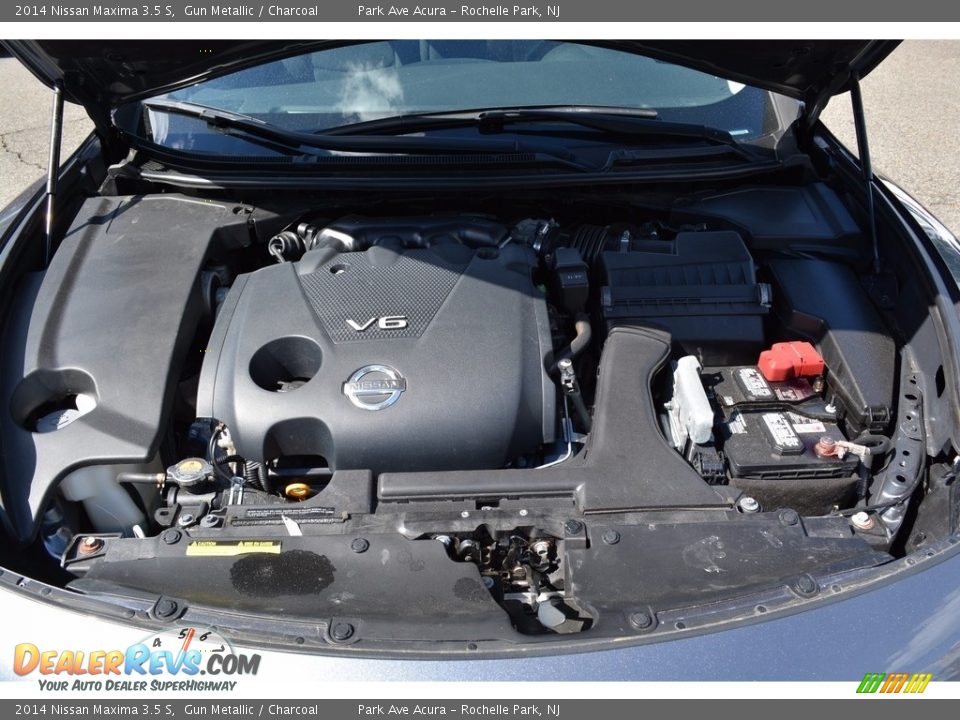 2014 Nissan Maxima 3.5 S Gun Metallic / Charcoal Photo #30
