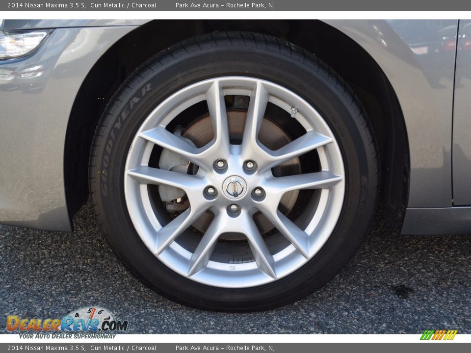 2014 Nissan Maxima 3.5 S Gun Metallic / Charcoal Photo #32