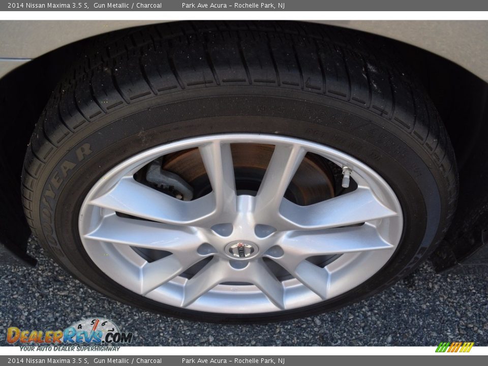 2014 Nissan Maxima 3.5 S Gun Metallic / Charcoal Photo #33