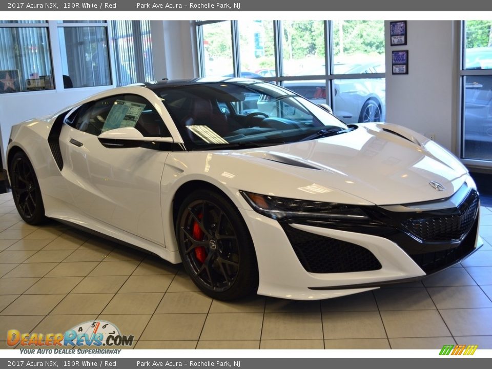 2017 Acura NSX 130R White / Red Photo #1