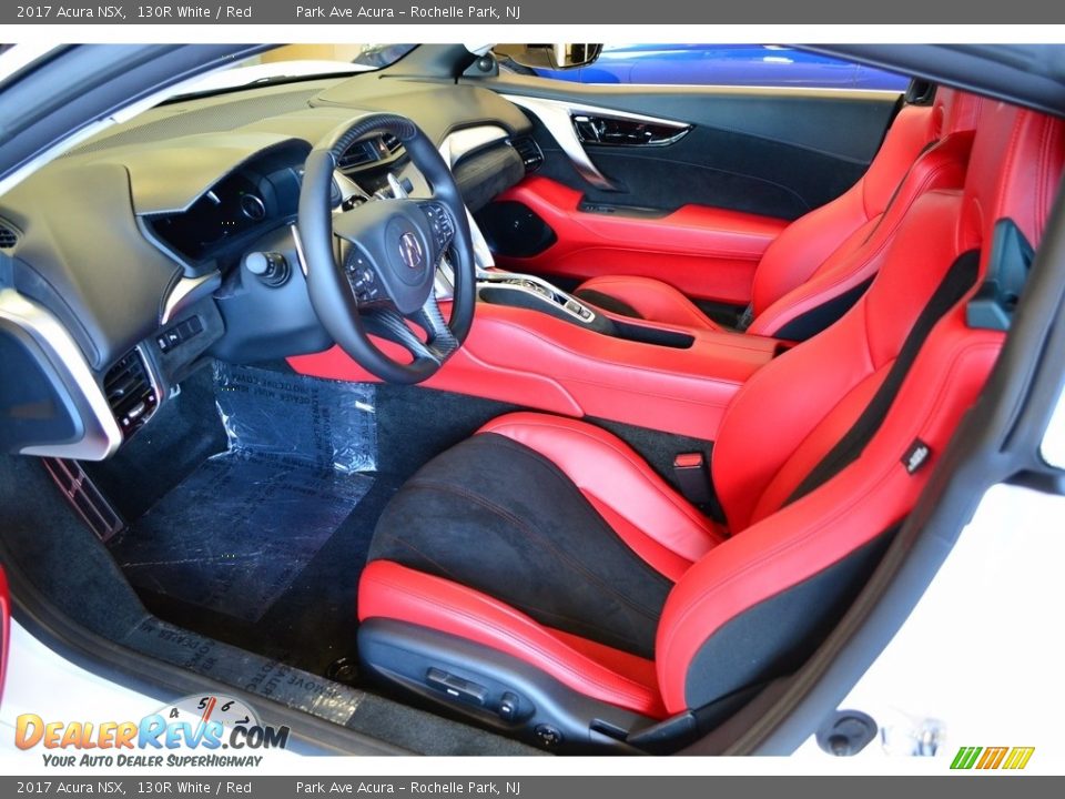 Red Interior - 2017 Acura NSX  Photo #9