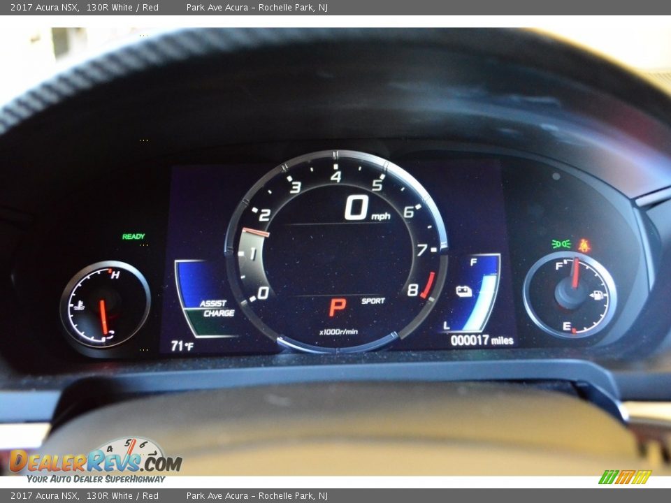2017 Acura NSX  Gauges Photo #18