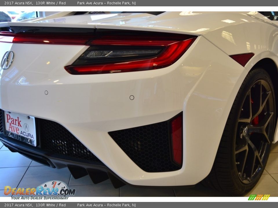 2017 Acura NSX 130R White / Red Photo #22