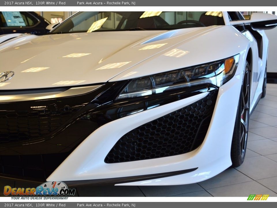 2017 Acura NSX 130R White / Red Photo #28