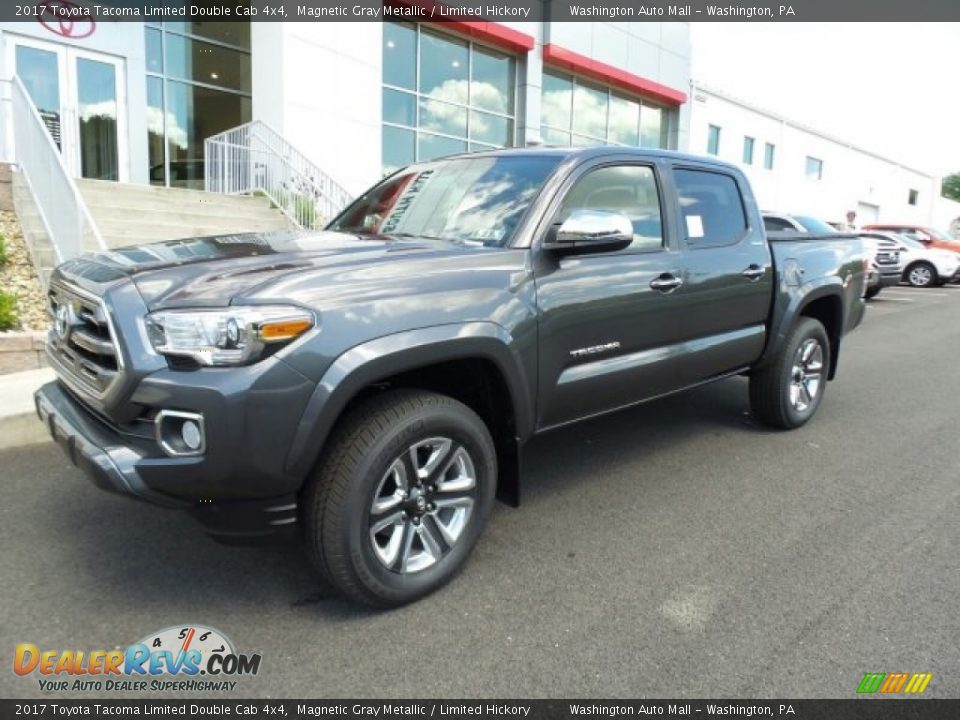 2017 Toyota Tacoma Limited Double Cab 4x4 Magnetic Gray Metallic / Limited Hickory Photo #5