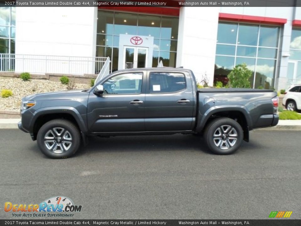 2017 Toyota Tacoma Limited Double Cab 4x4 Magnetic Gray Metallic / Limited Hickory Photo #6