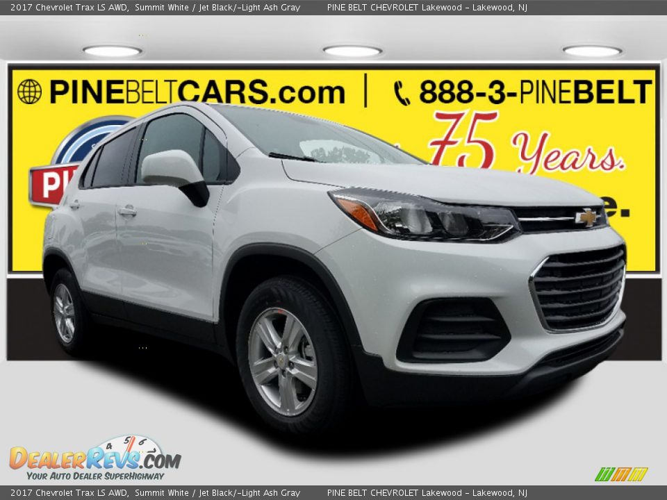 2017 Chevrolet Trax LS AWD Summit White / Jet Black/­Light Ash Gray Photo #1