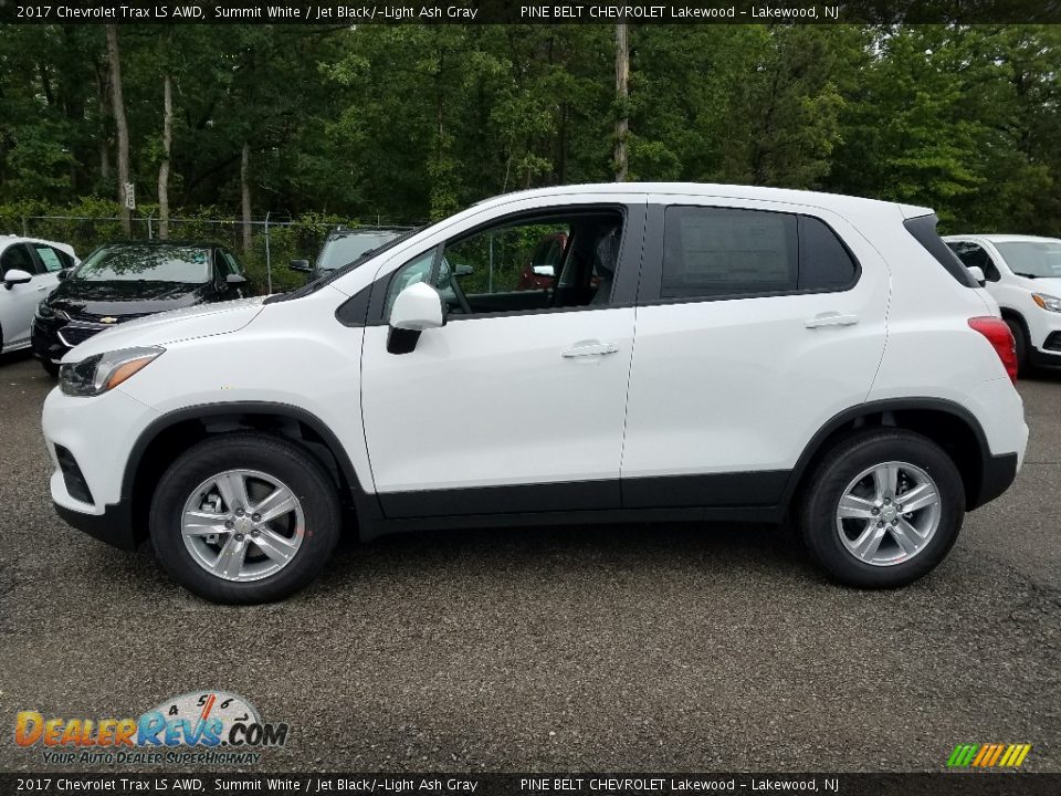 2017 Chevrolet Trax LS AWD Summit White / Jet Black/­Light Ash Gray Photo #3